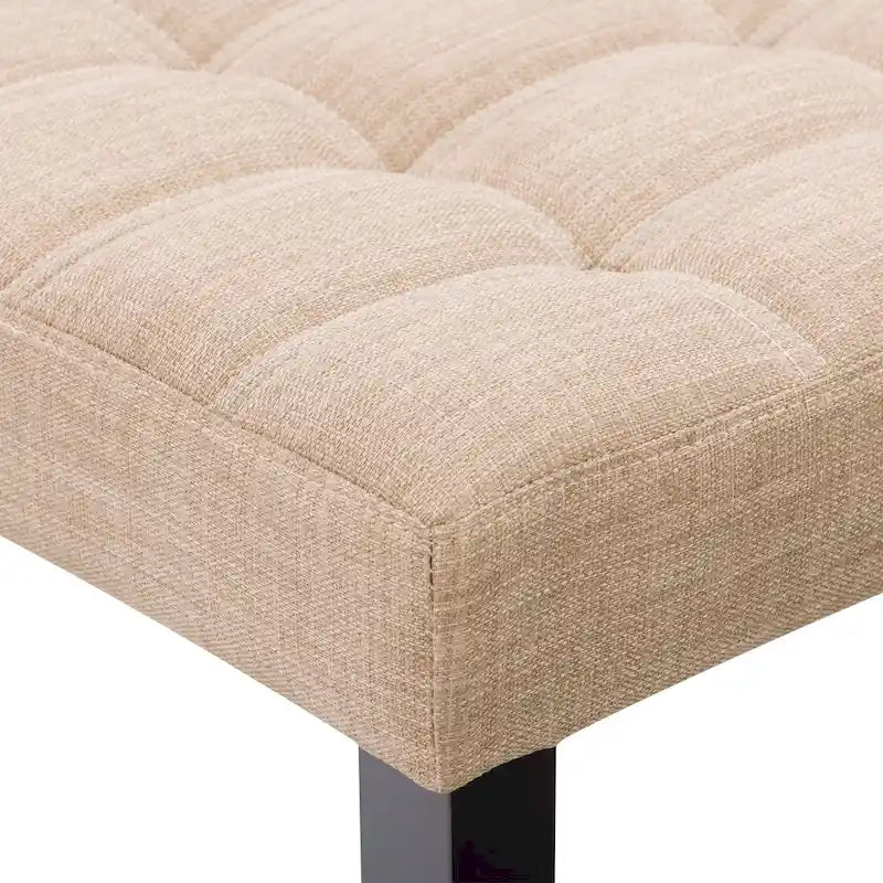 Panca trapuntata California Fabric