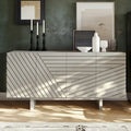 Madia credenza a 4 ante in legno Mid-Century