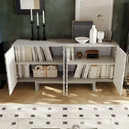 Madia credenza a 4 ante in legno Mid-Century