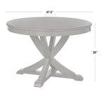 Tavolo da pranzo rotondo in stile country Simple Living Vintner