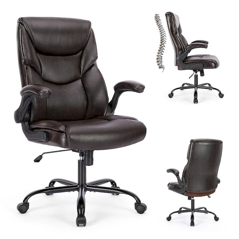 Sedia da Ufficio Direzionale Ergonomica ad Alto Schienale