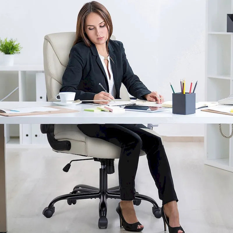 Sedia da Ufficio Direzionale Ergonomica ad Alto Schienale
