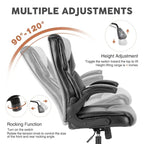 Sedia da Ufficio Direzionale Ergonomica ad Alto Schienale