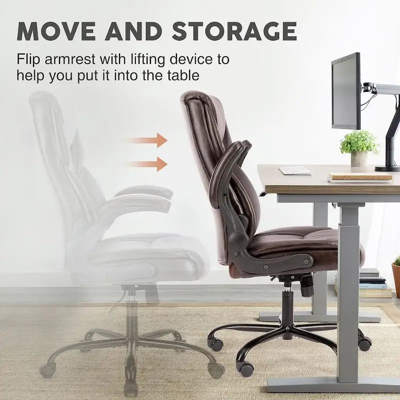 Sedia da Ufficio Direzionale Ergonomica ad Alto Schienale