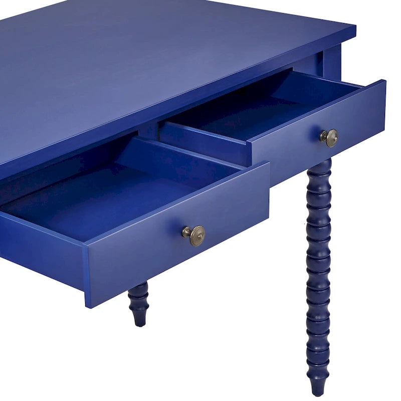 Scrivania da ufficio Lyndale con 2 cassetti e gambe Helix
