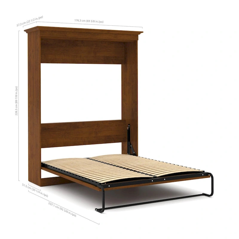 Versatile letto matrimoniale a scomparsa da 70W per stanze multiuso