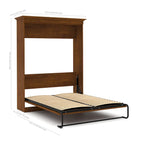Versatile letto matrimoniale a scomparsa da 70W per stanze multiuso