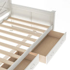 Divano letto singolo con 2 ampi cassetti contenitore e struttura a X