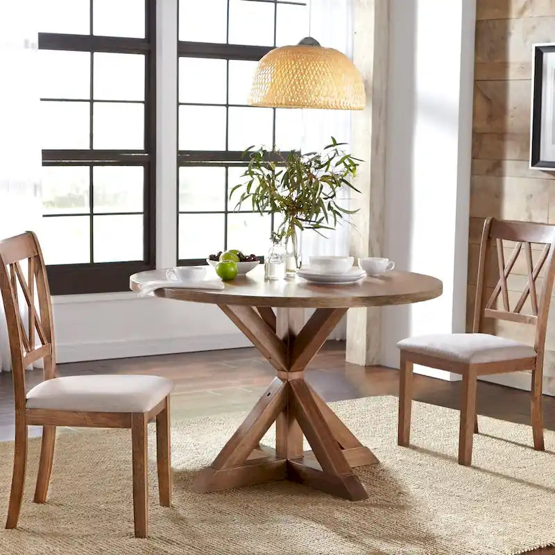 Set da pranzo Simple Living Rose con piedistallo