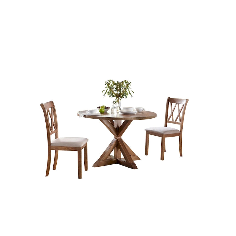 Set da pranzo Simple Living Rose con piedistallo