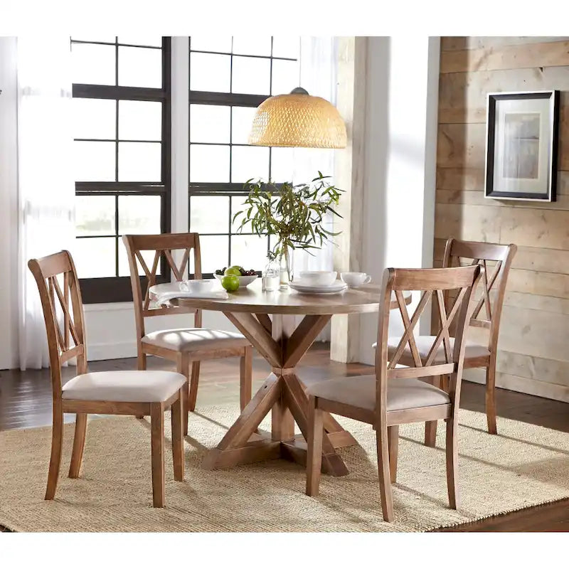 Set da pranzo Simple Living Rose con piedistallo