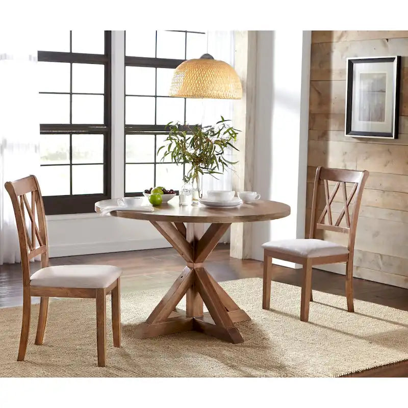 Set da pranzo Simple Living Rose con piedistallo