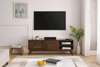 Modern Rattan TV Stand for 65 Inch TV