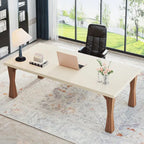 Scrivania direzionale, 180 L x 90 P cm, grande scrivania da ufficio, scrivania moderna per computer