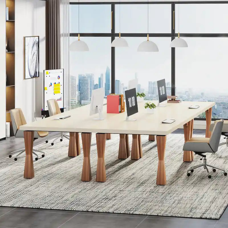 Scrivania direzionale, 180 L x 90 P cm, grande scrivania da ufficio, scrivania moderna per computer